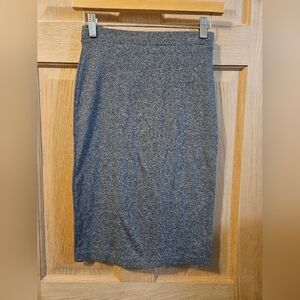 Divided H&M small Gray Knitted Pencil Skirt
